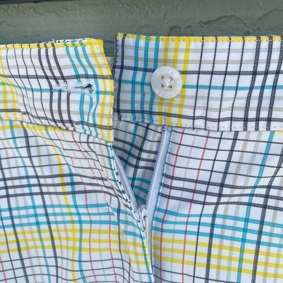 Slazenger Plaid Golf Skirt Skort Sz 14 Worn Once - Picture 10 of 11